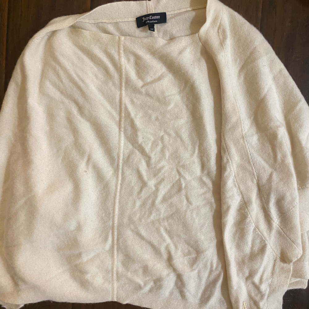 Juicy couture cashmere poncho